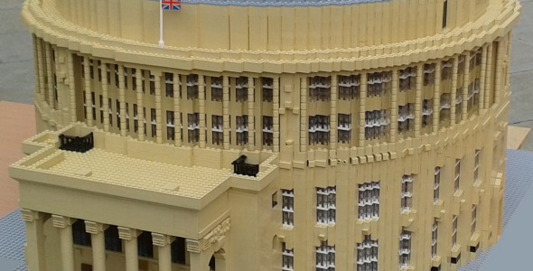Central Library in LEGO