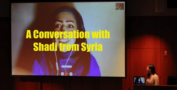 Refugee Voices: Virtual Refugee Conversation with Shadi from Syria