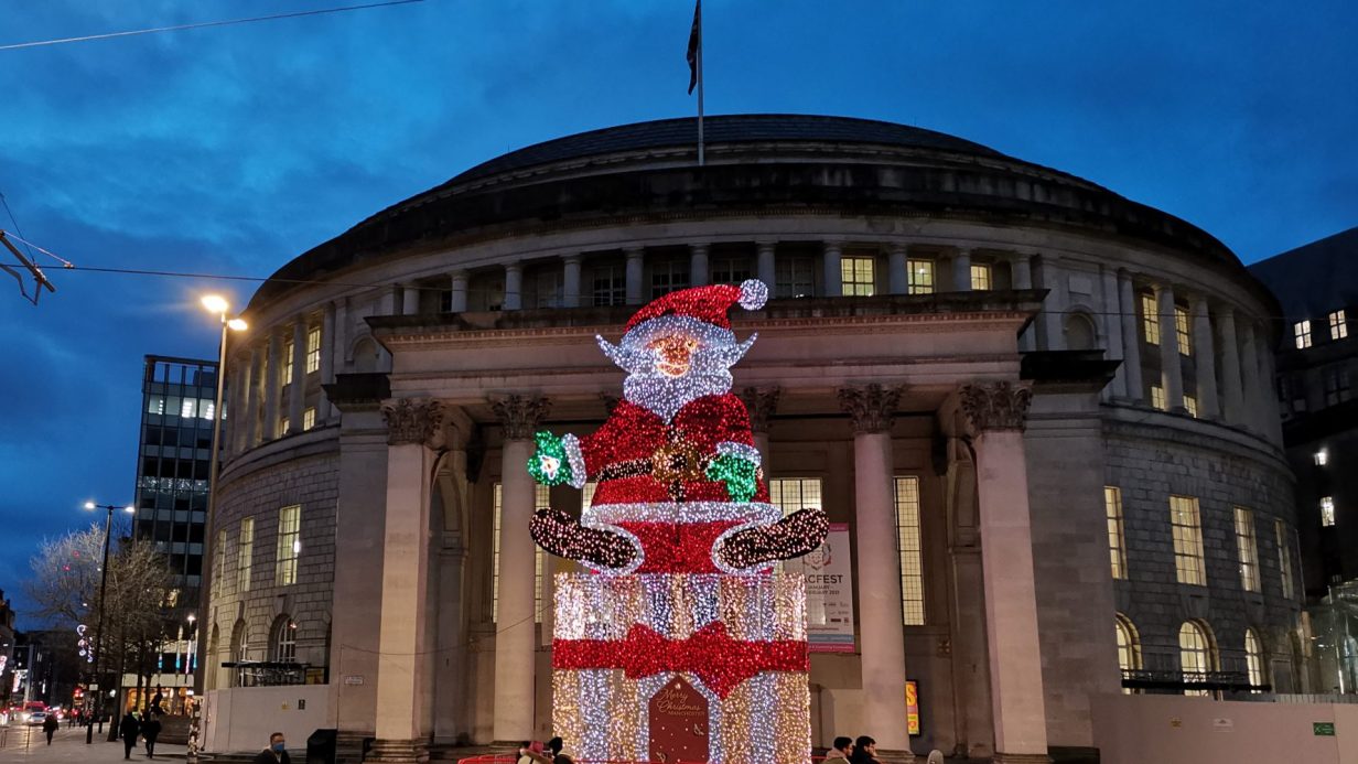 Santa at Central Library