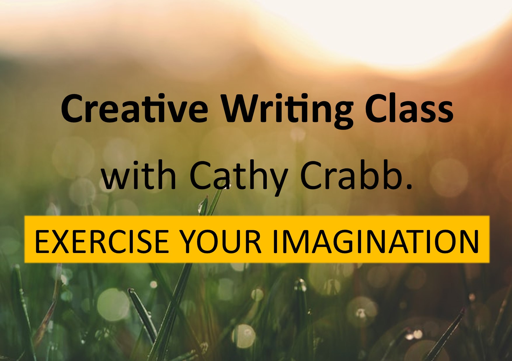 creative writing class library