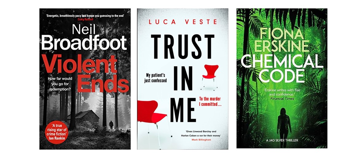 Crime Central Sept Book Covers.
