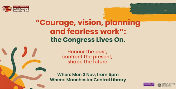 Courage, vision, planning and fearless work: the Congress Lives On.