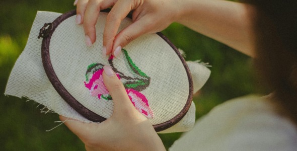 Photo of Knitting, Cross-stitch and Embroidery Group