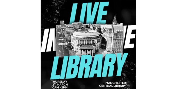 Access Creative College presents ‘Live In The Library’