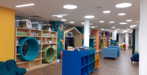 Photo of Matilda Inspired Family Library Workshops delivered by the Palace Theatre