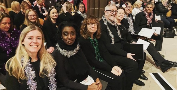 Photo of New Horizons Choir sing Punk Classics