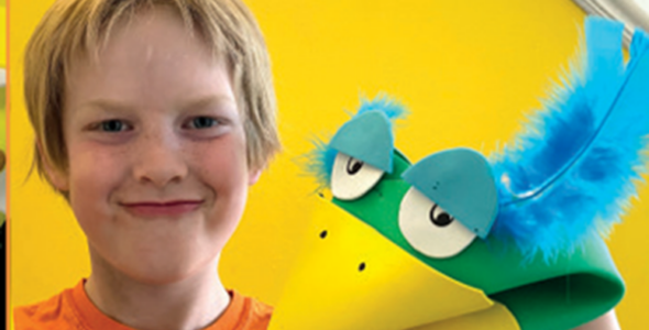 Summer Reading Challenge Singing Puppet Craft Fun!